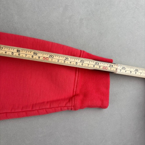 John Elliott Replica Crewneck Sweatshirt Washed Red Men 2 USA Made New Rare Read - Picture 10 of 15